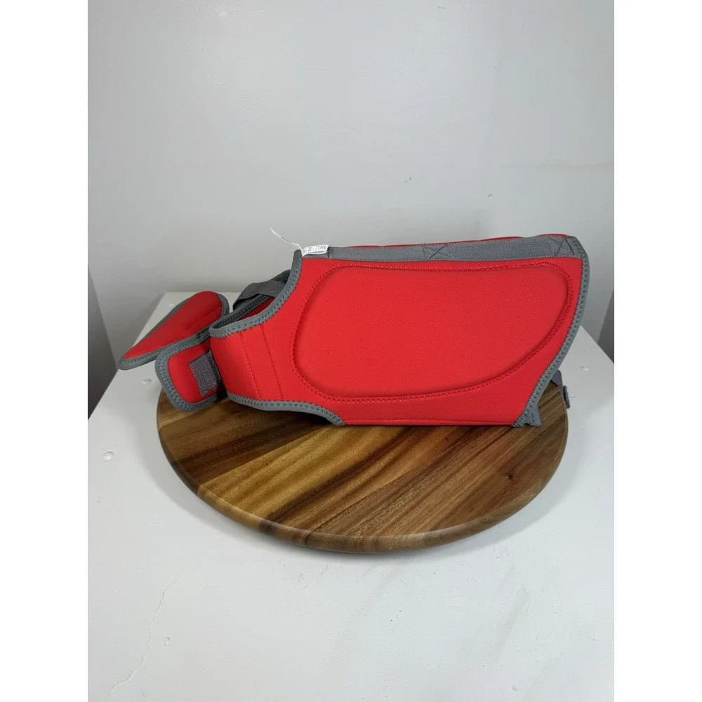 New! Red Vivaglory Dog Swimming Life‎ Jacket Float Vest Sz M